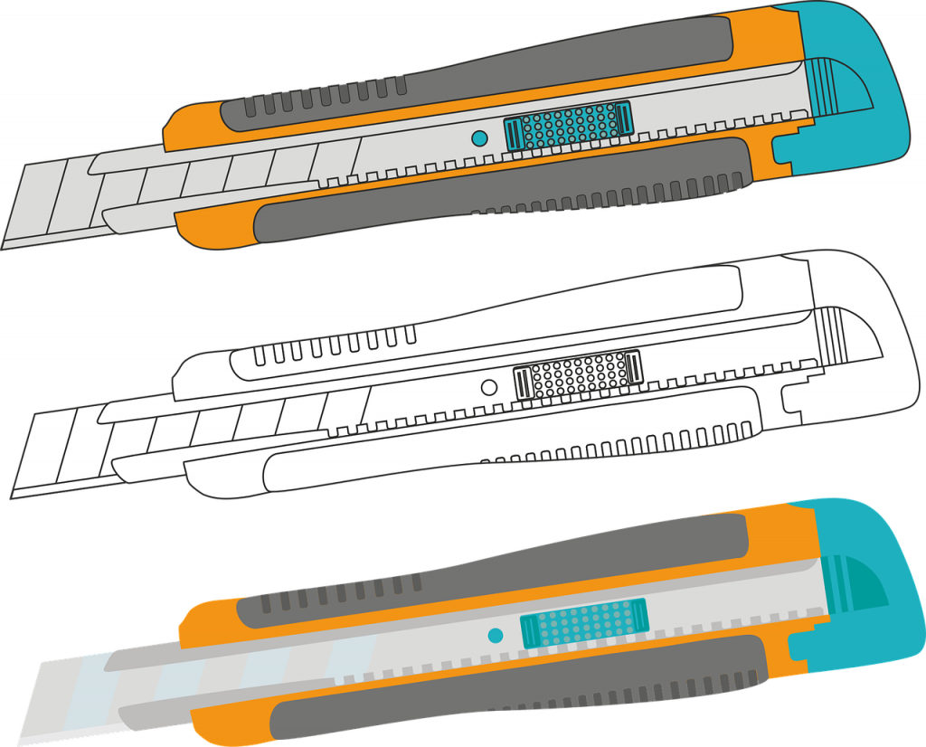 PaperCutter Used for the custom coffee mug printing